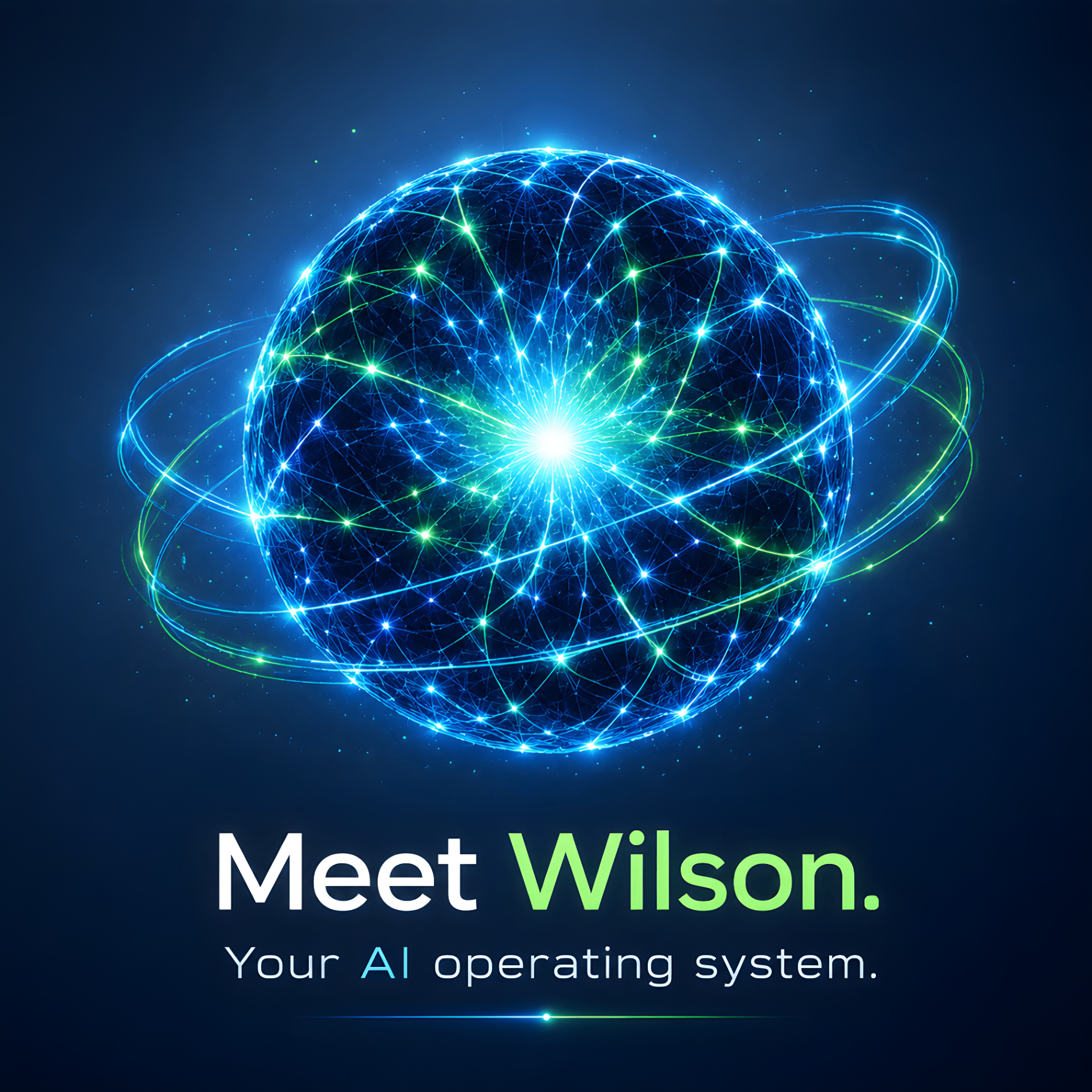 Meet Wilson — CloneWorks AI Operating System neural brain visualization